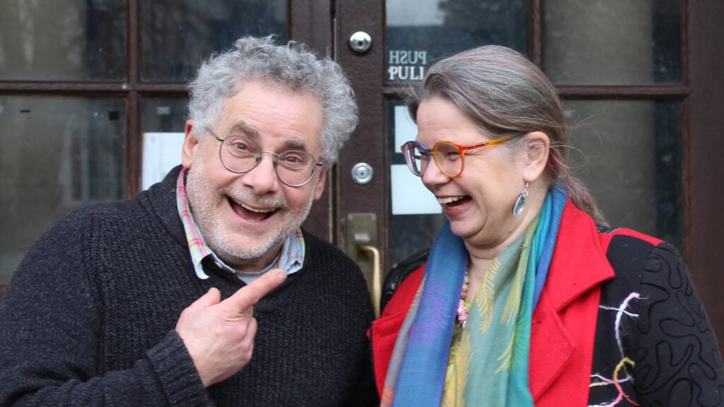 Tutors Bryan Murphy and Alison Camacho