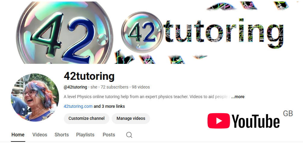 42tutoring YouTube channel screenshot