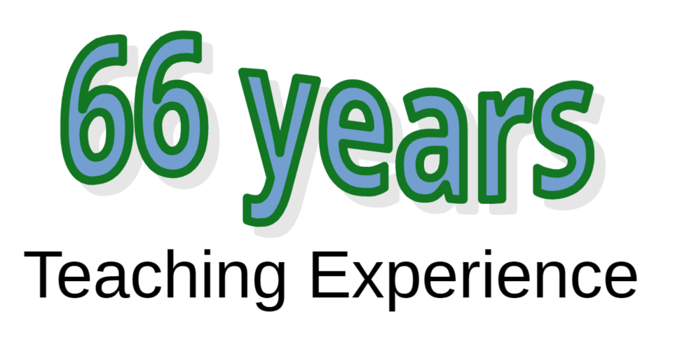 66 years teaching experience